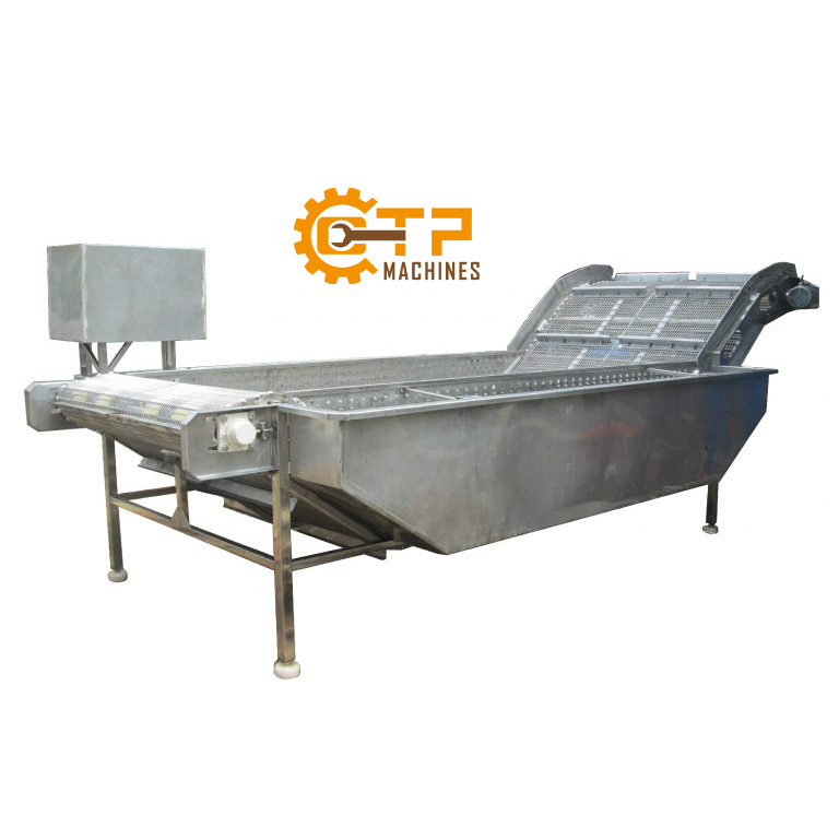 Dây Chuyền Sản Xuất Ruốc Cá 8 MÁY RỬA CÁ