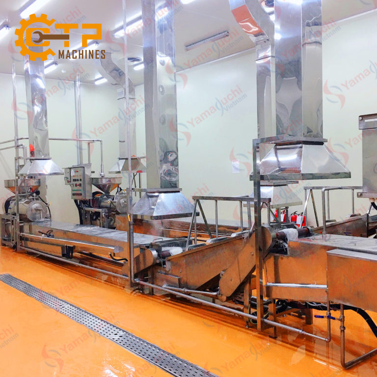 Dây Chuyền Sản Xuất Bún Tươi 200-250kg/h 8 Dễ dàng vận hành và sử dụng