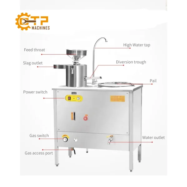 Bộ Dây Chuyền Sản Xuất Đậu Phụ YC-9 9 bo day chuyen san xuat dau phu yc 9 3