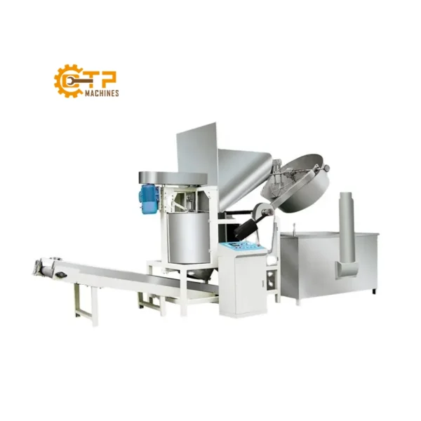 Dây Chuyền Chiên Thực Phẩm Công Nghiệp 9 day chuyen chien thuc pham cong nghiep 1