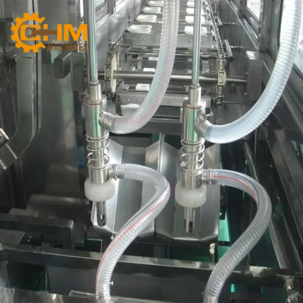 Dây Chuyền Sản Xuất Nước Uống Đóng Bình Tự Động 100-150B/H 12 day chuyen san xuat binh 20l 03