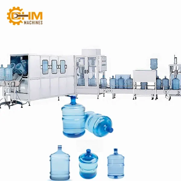 Dây Chuyền Sản Xuất Nước Uống Đóng Bình Tự Động 100-150B/H 9 day chuyen san xuat binh 20l 06