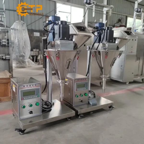 Máy Chiết Bột Trục Vít Mini UV300 8 may chiet bot truc vit mini uv300 4