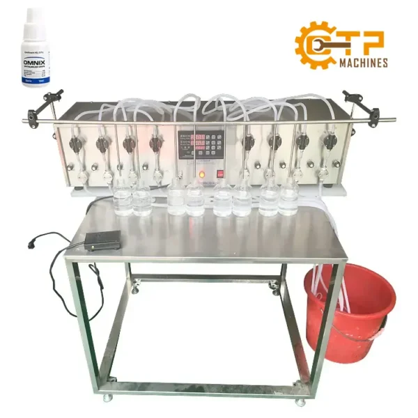 Máy Chiết Rót Dạng Lỏng 8 Vòi Bán Tự Động 17 may chiet rot dang long 8 voi ban tu dong 02