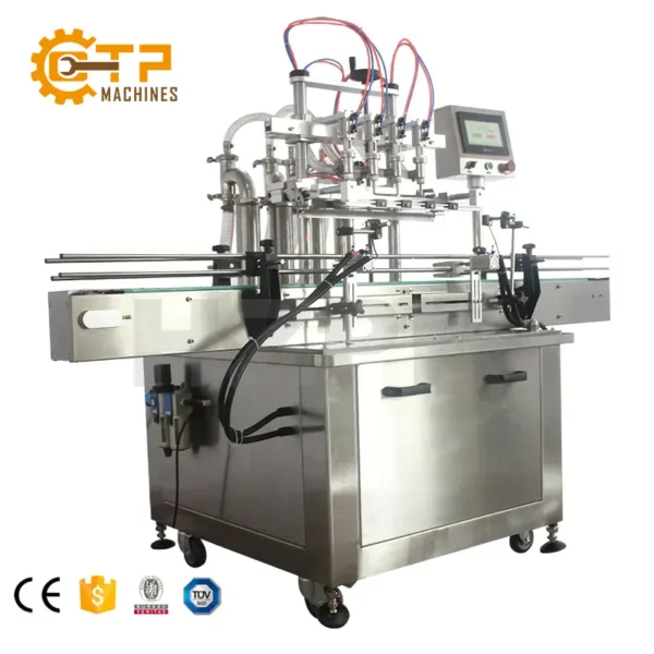 Máy Chiết Rót Dung Dịch Lỏng 2-12 Đầu Piston Tự Động 15 may chiet rot dung dich long 2 12 dau piston tu dong 02