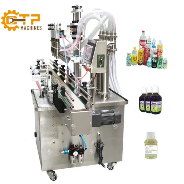 Máy Chiết Rót Dung Dịch Lỏng 2-12 Đầu Piston Tự Động 10 may chiet rot dung dich long 2 12 dau piston tu dong 07