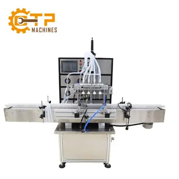 Máy Chiết Rót Tinh Dầu 4 Vòi Bơm Từ 12 may chiet rot tinh dau 4 voi bom tu 7