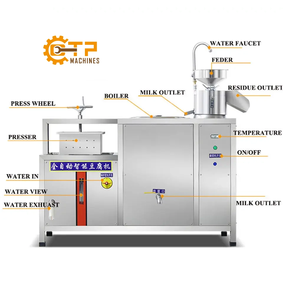 Bộ Dây Chuyền Sản Xuất Đậu Phụ YC-60 8 Thiên Phú chuyên phân phối Bộ Dây Chuyền Sản Xuất Đậu Phụ Liên Hoàn YC-60 chính hãng
