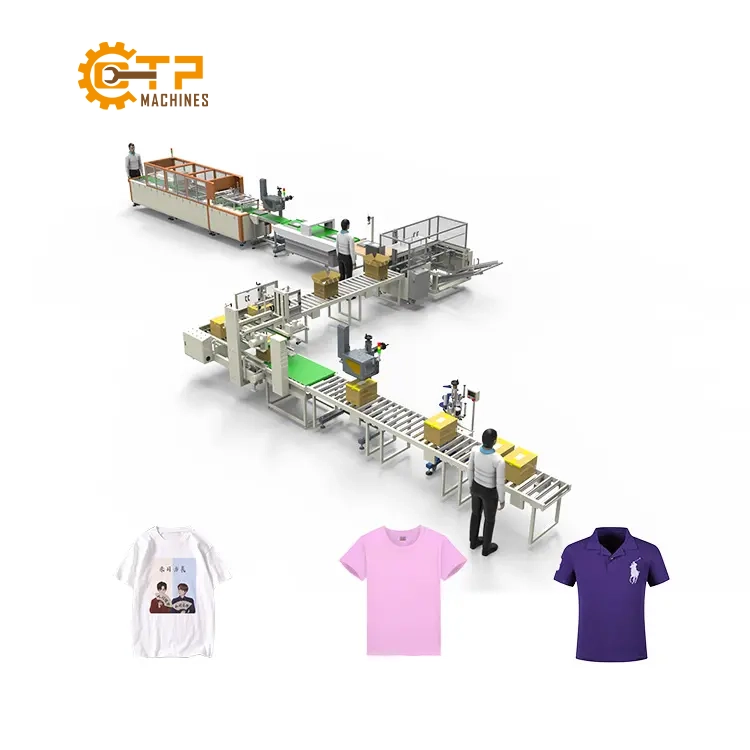 Dây Chuyền Đóng Gói Quần Áo 13 Dễ dàng vận hành và sử dụng