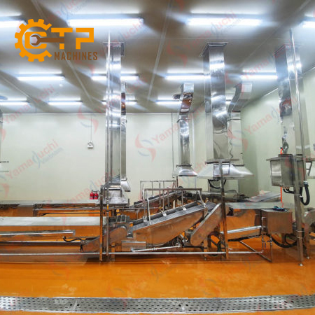 Dây Chuyền Sản Xuất Bún Tươi 200-250kg/h 7 Thiết bị được người dùng ưa chuộng