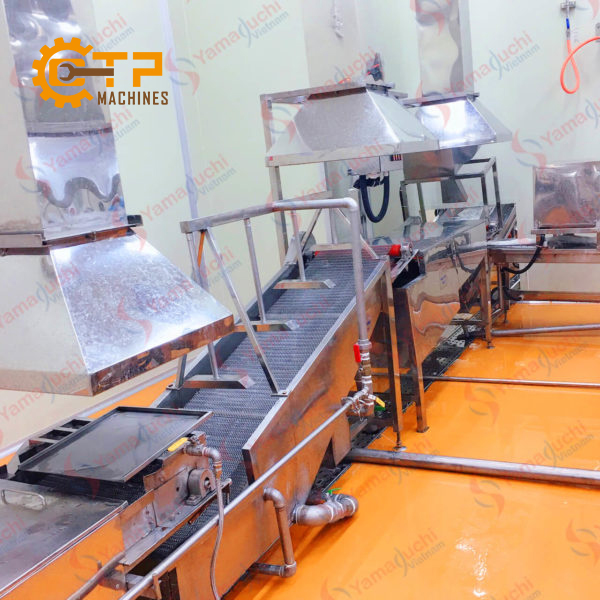 Dây Chuyền Sản Xuất Bún Tươi 200-250kg/h 10 Năng suất cao giảm sức lao động và nhân công