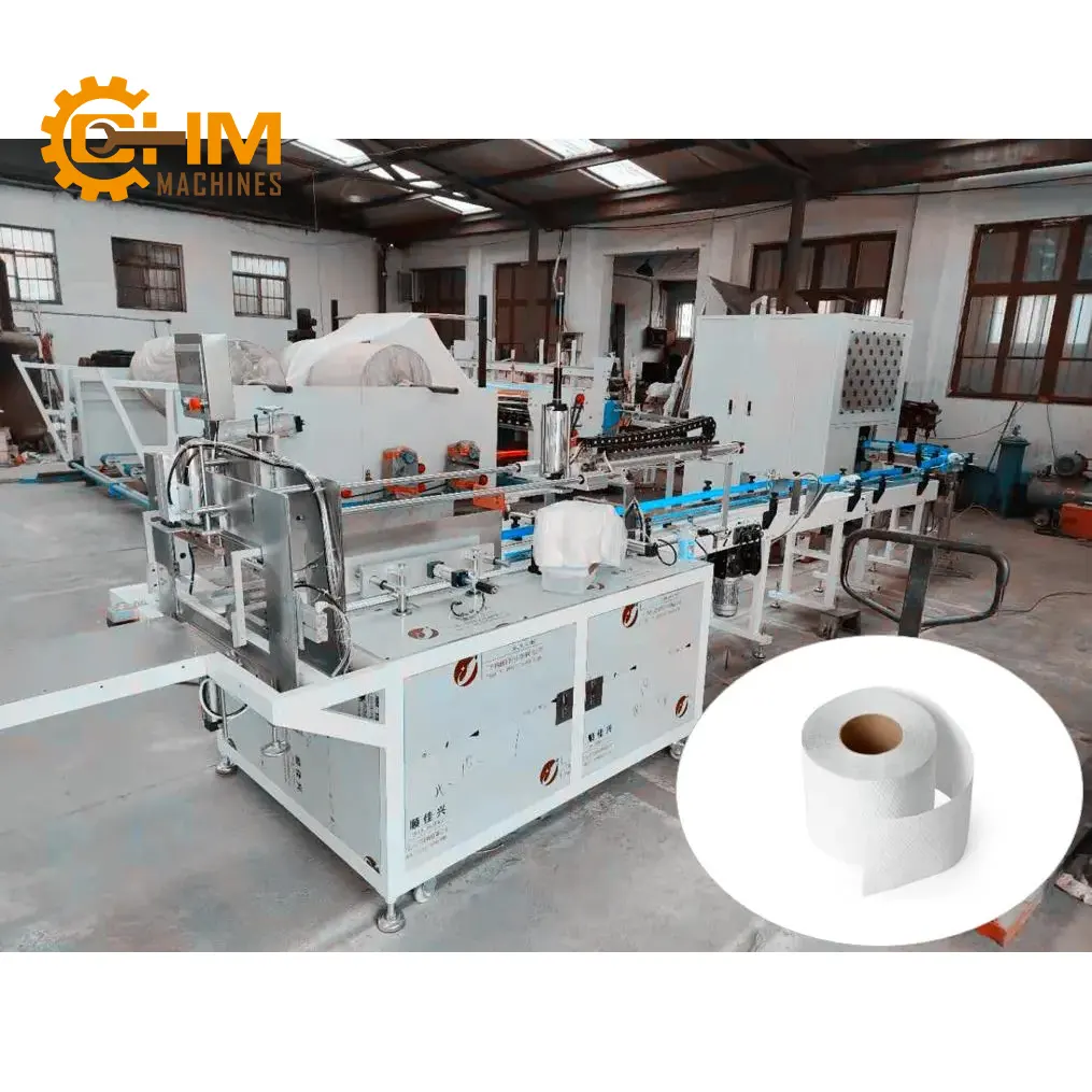 Dây Chuyền Sản Xuất Giấy Vệ Sinh 10 Năng suất cao giảm sức lao động và nhân công