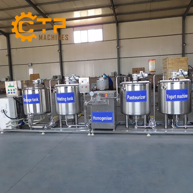 Dây Chuyền Sản Xuất Sữa Chua 13 Bồn lên men