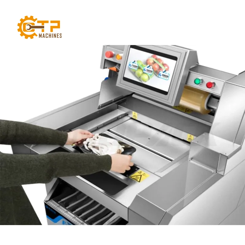 Máy Bọc Màng Thực Phẩm Tự Động KT-500FS 10 Thiên Phú chuyên phân phối máy bọc màng thực phẩm 500FS chính hãng