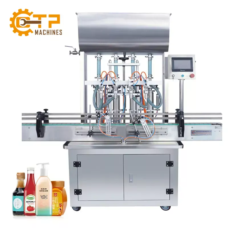 Máy Chiết Rót 4 Vòi Có Bồn Chứa 3 Máy Chiết Rót 4 Vòi Có Bồn Chứa - Ảnh 3