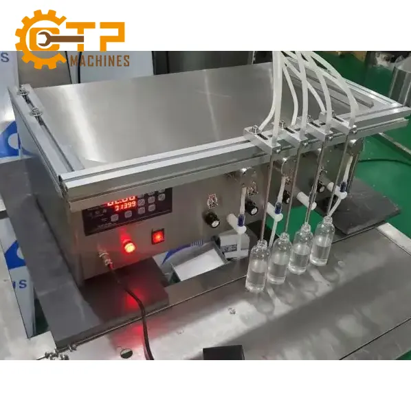 Máy Chiết Rót Dạng Lỏng 8 Vòi Bán Tự Động - Ảnh 6