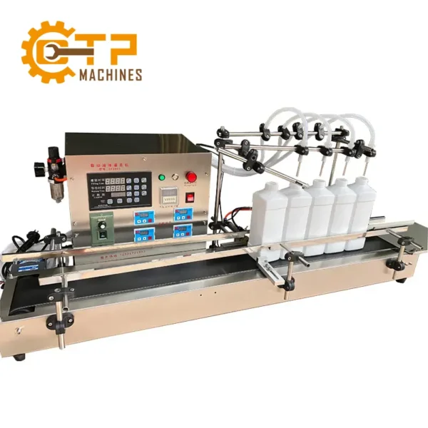 Máy Chiết Rót Dạng Lỏng 7 Vòi Bán Tự Động 13 may chiet rot dung dich long 4 voi ban tu dong 01