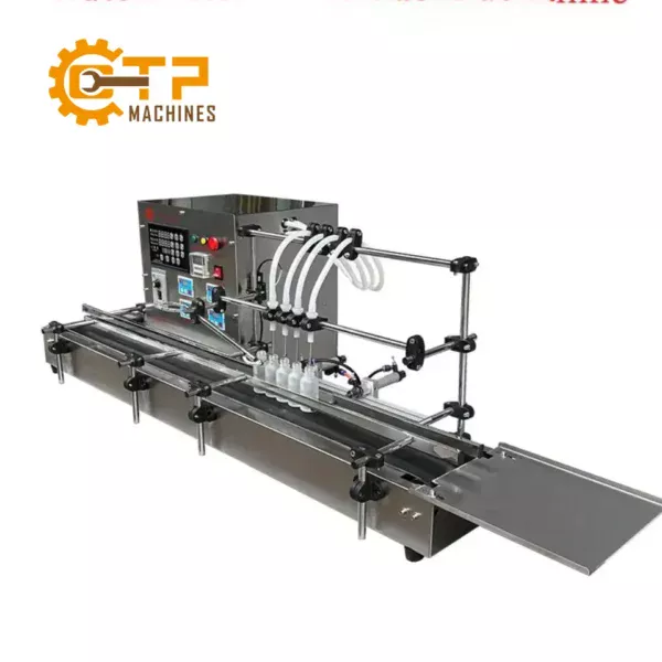 Máy Chiết Rót 6 Vòi Tự Động Mini 3000BPH 10 may chiet rot dung dich long 4 voi ban tu dong 04