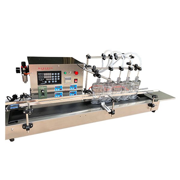 Máy Chiết Rót Dung Dịch Lỏng 4 Vòi Bán Tự Động 1 Máy Chiết Rót Dung Dịch Lỏng 4 Vòi Bán Tự Động