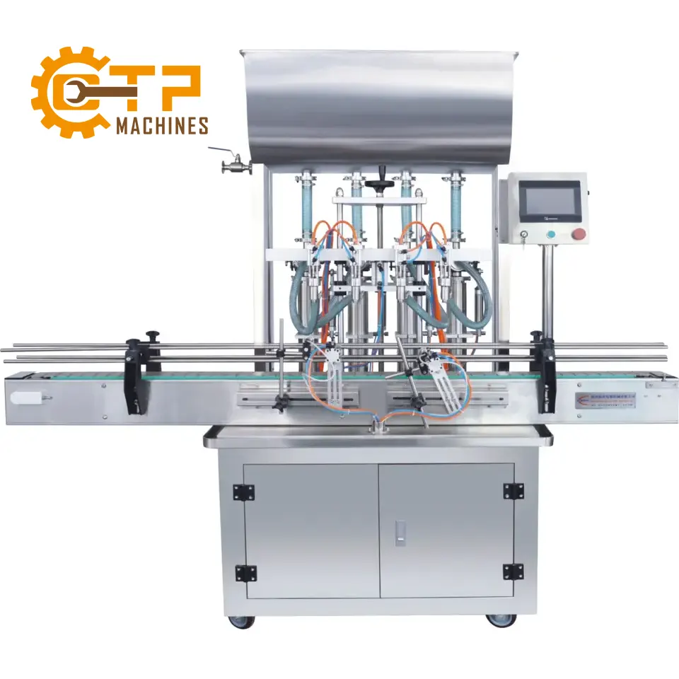 Máy Chiết Rót Dung Dịch Sệt 2-12 Đầu Piston Tự Động - Ảnh 2