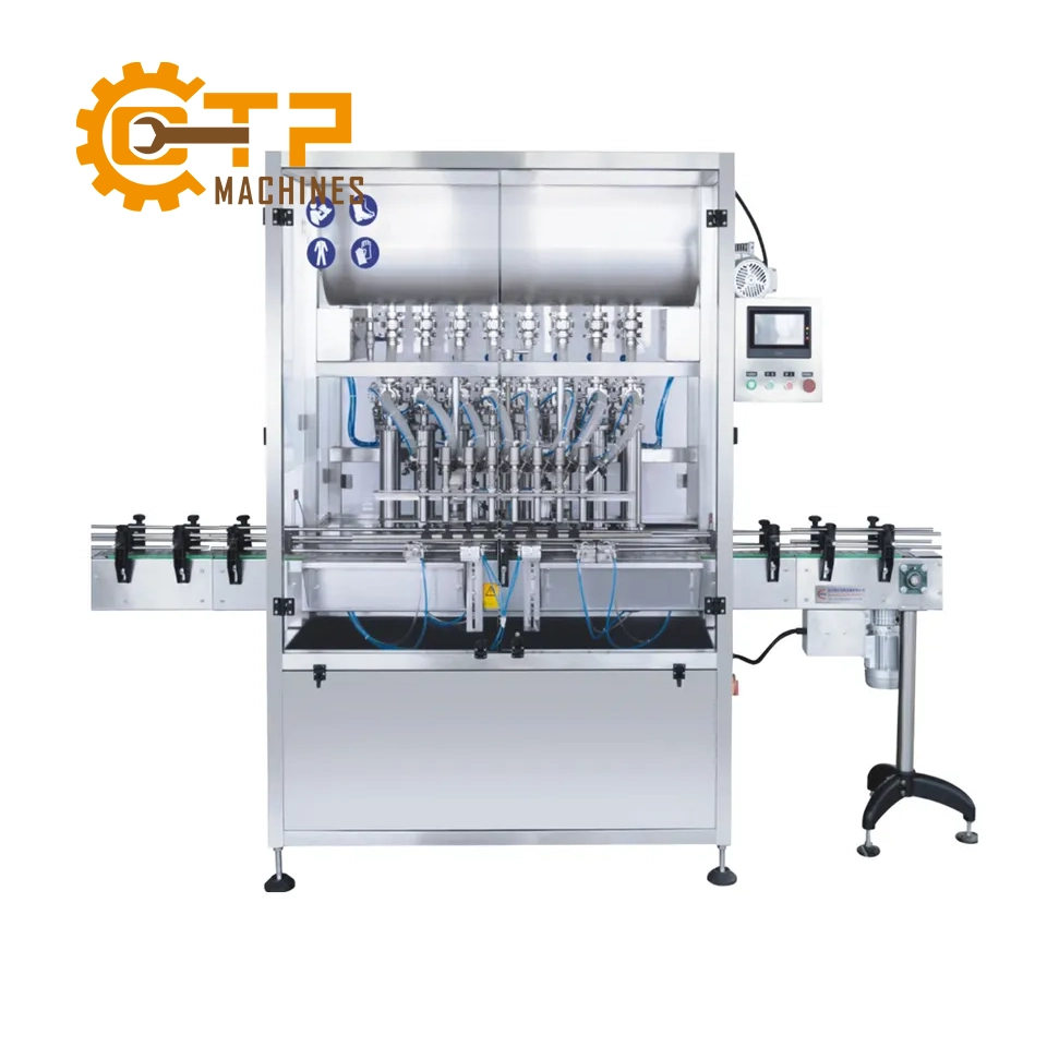 Máy Chiết Rót Dung Dịch Sệt 2-12 Đầu Piston Tự Động - Ảnh 5