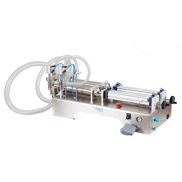 Máy Chiết Rót Khí Nén 2 Vòi Cấp Liệu Trực Tiếp 1 Máy Chiết Rót Khí Nén 2 Vòi Cấp Liệu Trực Tiếp