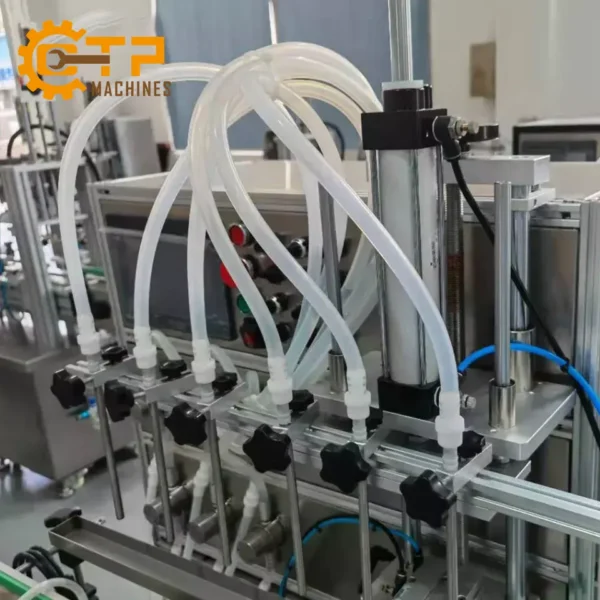 Máy Chiết Rót Tinh Dầu 4 Vòi Bơm Từ 15 may chiet rot tinh dau 4 voi bom tu 4