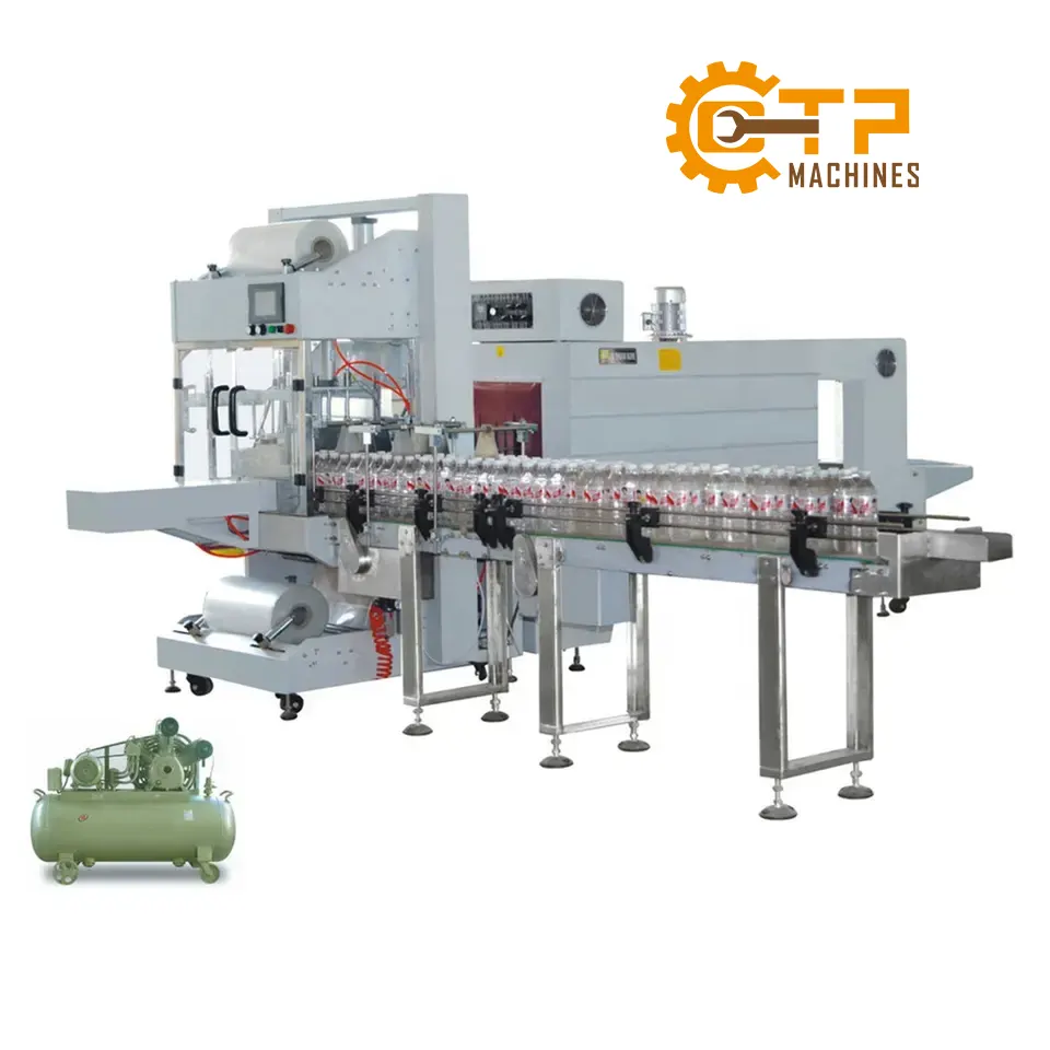 Máy Co Màng Lốc Chai Tự Động Không Khay 16 Được cấu tạo từ chất liệu cao cấp nâng cao tuổi thọ