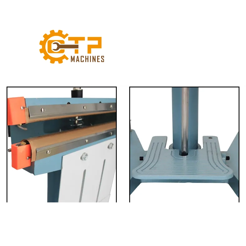 Máy Hàn Miệng Túi Dập Chân Dây Nhiệt Plastic - Ảnh 6