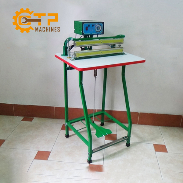 Máy Hàn Miệng Túi Dập Chân Má Đồng 500MM 7 Được cấu tạo từ chất liệu cao cấp nâng cao tuổi thọ