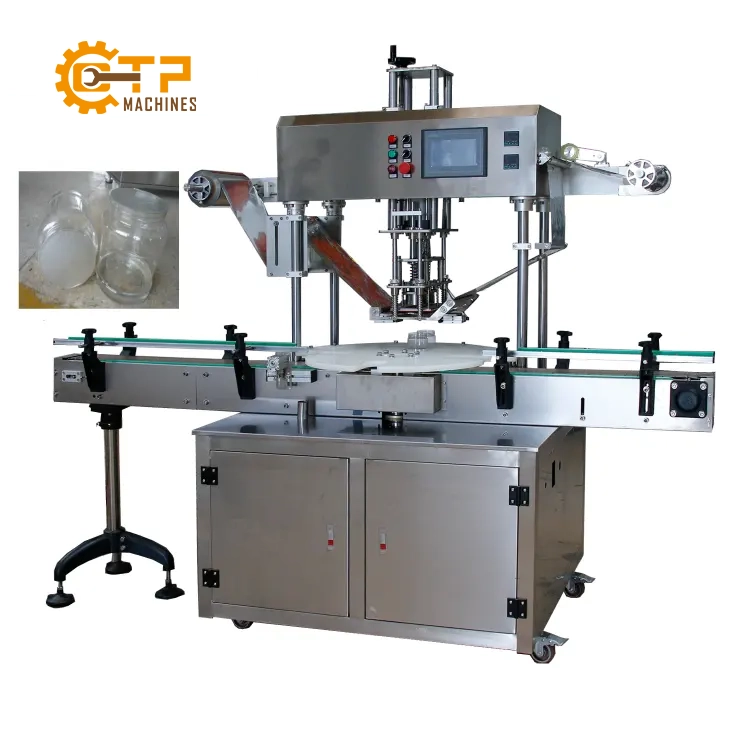 Máy Seal Màng Nhôm Mâm Xoay 6 Thiết bị được người dùng ưa chuộng