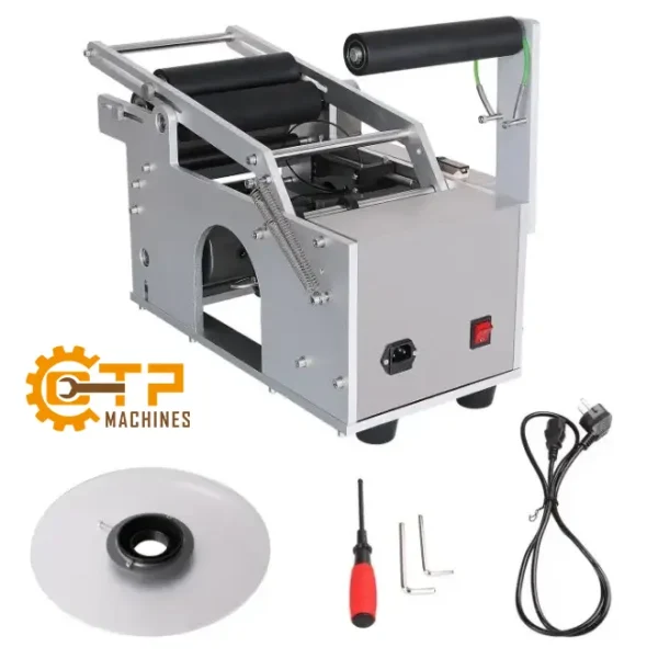 Máy Dán Decal Chai Tròn Bán Tự Động LT-50 17 may dan decal chai tron ban tu dong co in date 09