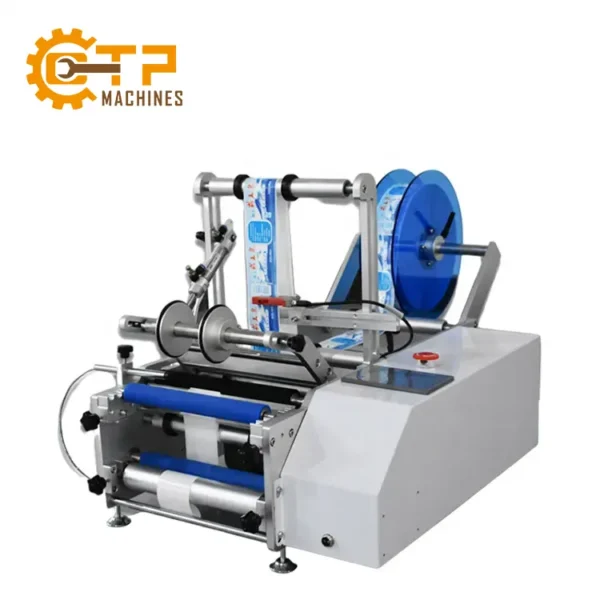 Máy Dán Decal Chai Tròn Bán Tự Động KF-603 15 may dan decal chai tron ban tu dong kf 603 02