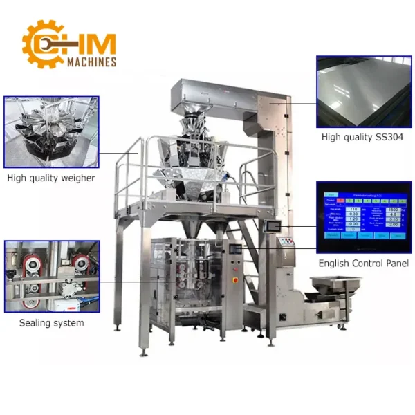 Máy đóng gói 10 đầu ĐGPT 13 may dong goi tu dong 10 dau can 02