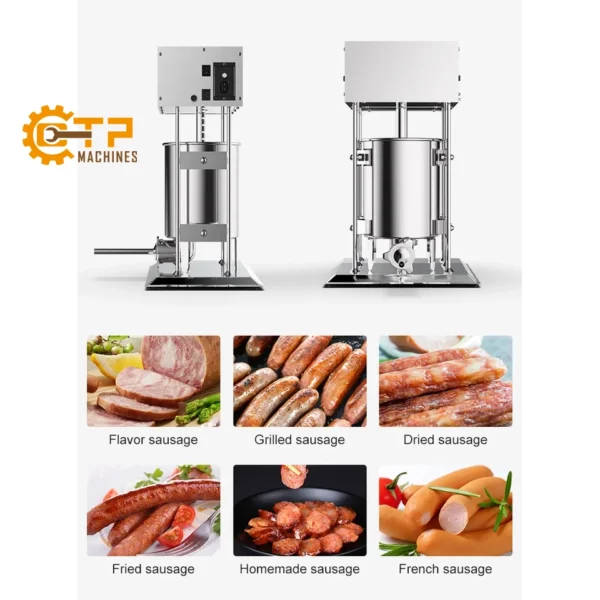 Máy Đùn Xúc Xích Dùng Điện 20 Lít 8 may dun xuc xich dung dien 25 lit 4