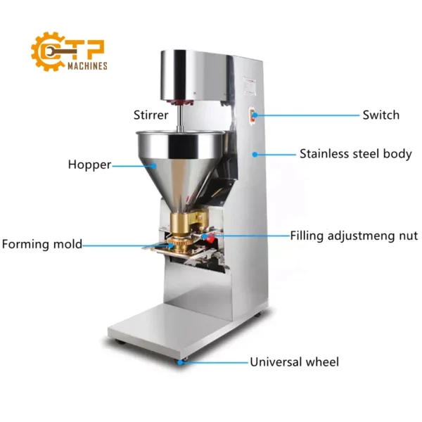 Máy Tạo Viên Thịt Cá SZ-604 8 may tao vien thit ca tt m17 4