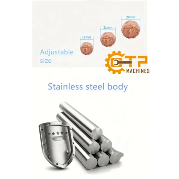 Máy Tạo Viên Thịt Tự Động YR-010 10 may tao vien thit tu dong yr 010 2