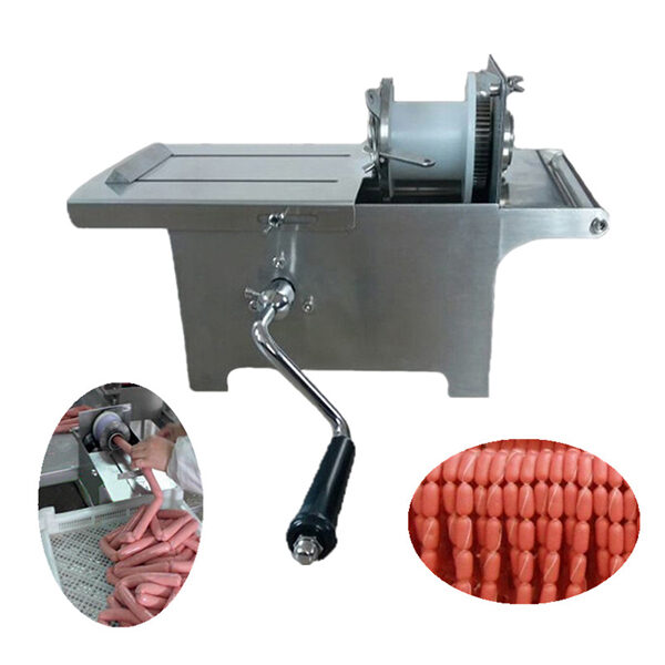 Máy Buộc Đầu Xúc Xích Quay Tay