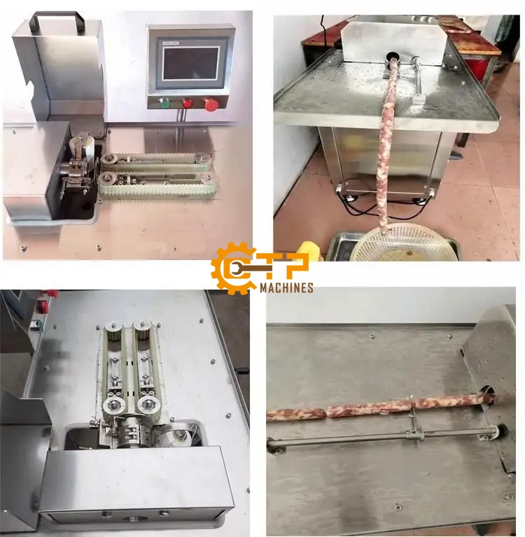 Máy Buộc Đầu Xúc Xích Tự Động AK-800 7 Dễ dàng vận hành và sử dụng