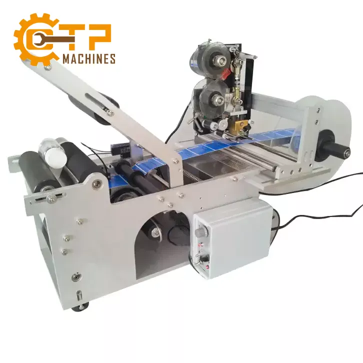 Máy Dán Decal Chai Tròn Bán Tự Động Có In Date 9 Máy Dán Decal Chai Tròn Bán Tự Động Có In Date - Ảnh 9