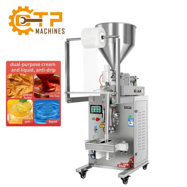 Máy Đóng Gói Dạng Sệt Tự Động Mini 7 may dong goi dang set tu dong mini 01