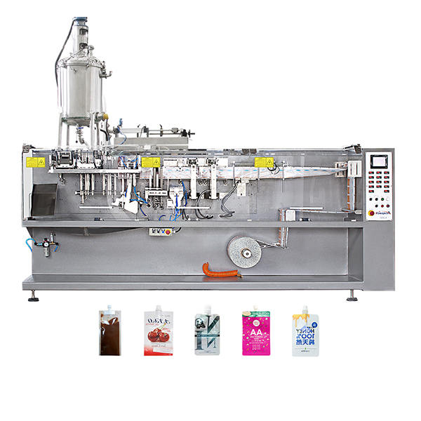 Máy Đóng Gói Dung Dịch Dạng Ngang 1 Máy Đóng Gói Dung Dịch Dạng Ngang