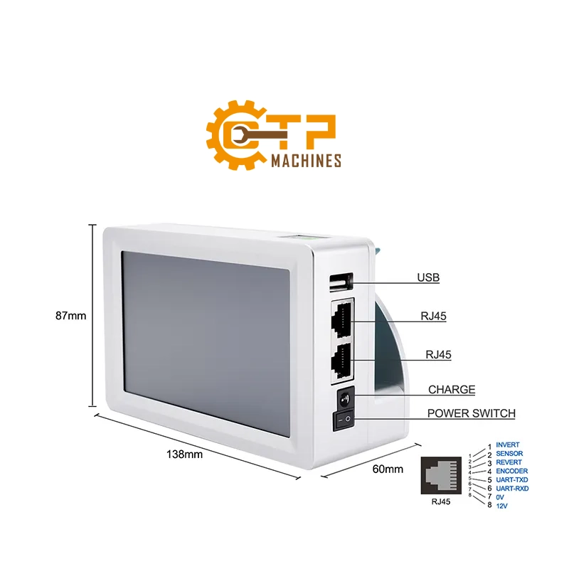 Máy In Date Phun Nhiệt Tự Động HC110-M 7 Được cấu tạo từ chất liệu cao cấp nâng cao tuổi thọ