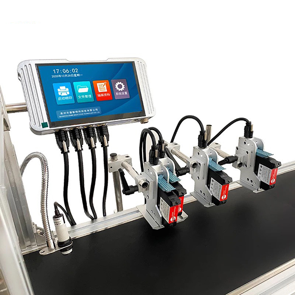 Máy In Date Phun Nhiệt Tự Động HC127 3-6 đầu in