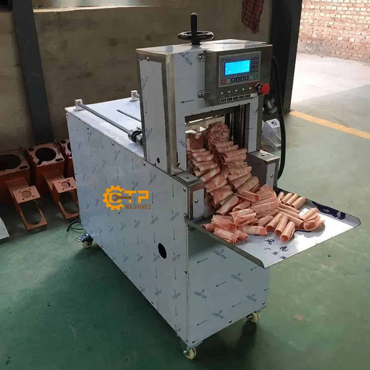 Máy Thái Thịt Đông Lạnh Tự Động 180-240 Lát/Phút 6 Dễ dàng vận hành và sử dụng