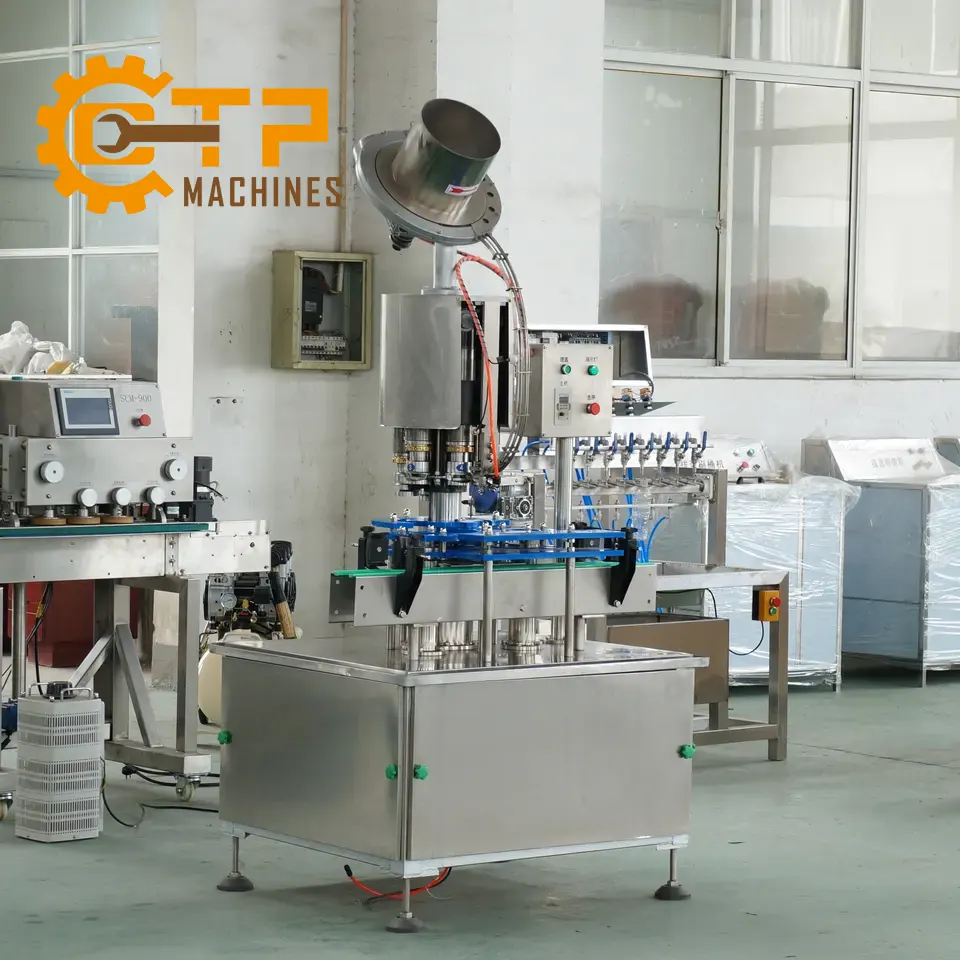 Máy Xoáy Nắp Chai Bán Tự Động 6 Máy Xoáy Nắp Chai Bán Tự Động - Ảnh 6