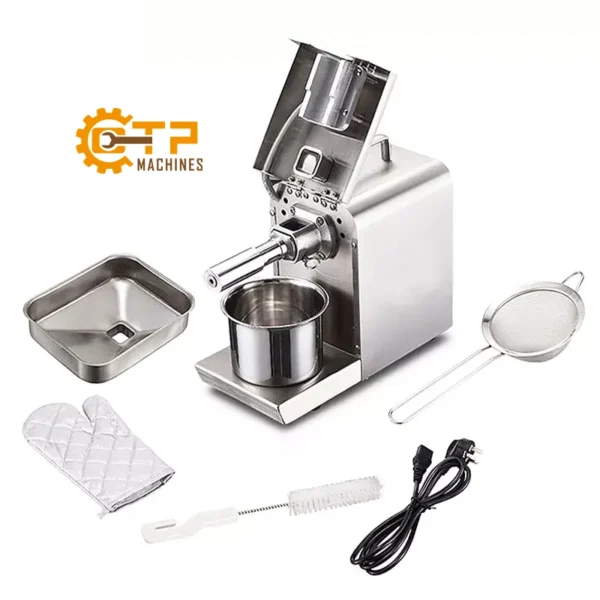 Máy Ép Dầu Thực Vật ZJ-609 10 may ep dau thuc vat zj 609 2