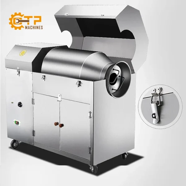 Máy Rang Hạt XL-25R Dùng Gas 9 may rang hat xl 25r dung gas 3