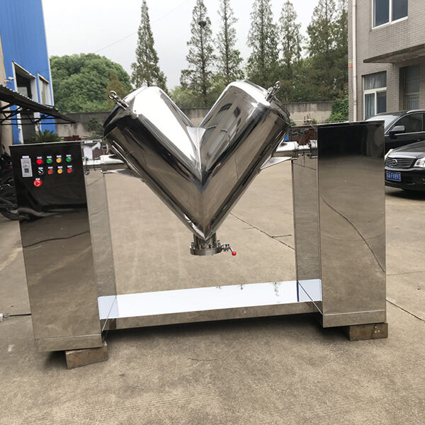 Máy Trộn Bột Chữ V 1000 lít Inox 304