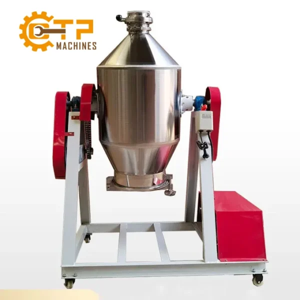 Máy Trộn Bột Dạng Trống 150L 9 may tron bot dang trong 60l 15kg 3